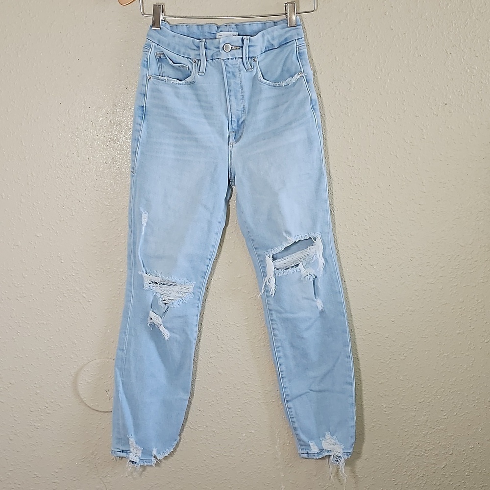 Good American Distressed Jeans.